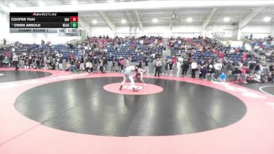 126 lbs Champ. Round 1 - Owen Arnold, Westlake vs Cooper Thai, Davis