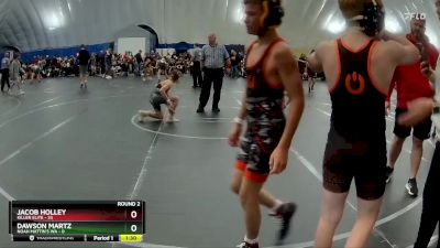 96 lbs Round 2 (8 Team) - Jacob Holley, Killer Elite vs Dawson Martz, Noah Mattin`s WA