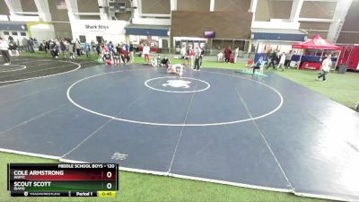 120 lbs Quarterfinal - Scout Scott, Idaho vs Cole Armstrong, INWTC