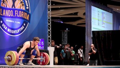 Nathan Damron Sets A New Junior American Record Snatch