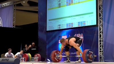 Wes Kitts Snatches American Record 174kg