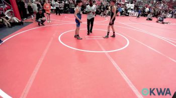 92-98 lbs Consi Of 4 - Kade Feaster, Tonkawa Takedown Club vs Skylar Cantrell, Cleveland Take Down Club