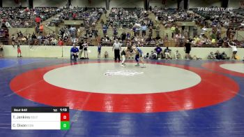 115 lbs Quarterfinal - Thomas Jenkins, South Forsyth WAR Wrestling Club vs Carter Dixon, Icon Wrestling