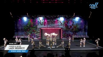 Cheers & More - Lady Respect [2023 L6 Limited - Small Day 1] 2023 Spirit Celebration Christmas Grand Nationals