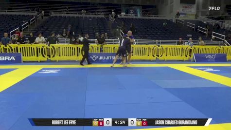 Jason Charles Gurandiano vs Robert Lee Frye 2025 Pan IBJJF Jiu-Jitsu No-Gi Championship