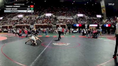 Semifinal - Timothy Schmidt, Lincoln County (Eureka) vs Roddy Wyant, Anaconda