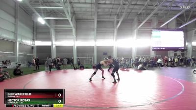 190 lbs Cons. Round 2 - Hector Rosas, Stansbury vs Ben Wakefield, Skyline