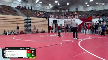 150 lbs Quarterfinal - Grant Plunkett, Noblesville vs Nyden Euson, East Central Wrestling Club