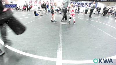 49 lbs Round Of 16 - Houston Morrow, Comanche Takedown Club vs Logan Fry, Westmoore Wrestling