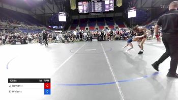 106 lbs Cons 8 #2 - Jazmine Turner, California vs Charlie Wylie, New Jersey