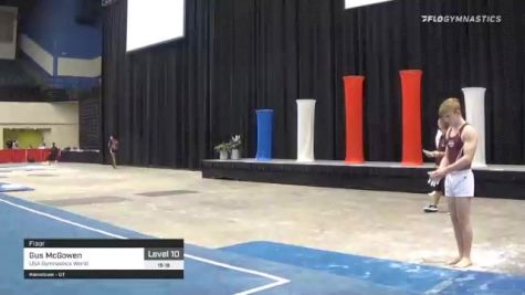 Gus McGowen - Floor, USA Gymnastics World - 2021 USA Gymnastics Development Program National Championships