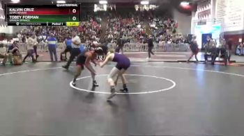 106 lbs Quarterfinal - Kalvin Cruz, Slam! Nevada vs Tobey Forman, Spanish Springs.