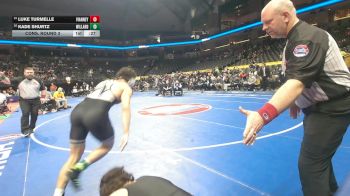 175 Class 3 lbs Cons. Round 3 - Luke Turmelle, Vianney vs Kade Shurtz, Willard