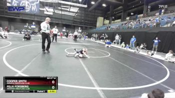 52 lbs Cons. Round 2 - Felix Forsberg, Andover Wrestling Club vs Cooper Smith, Augusta Wrestling Club