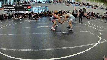 157 lbs Round 1 (6 Team) - Mason Obama, Spec Ops vs Brian Martin, KONG HS