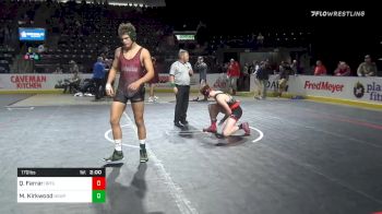 170 lbs Quarterfinal - Quentin Farrar, Orting vs Matt Kirkwood, Newport