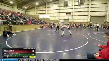 150 lbs Placement (16 Team) - Akex Lewis, Spanish Fork vs Logan Ludvigson, Pleasant Grove