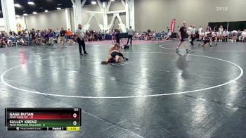 132 lbs Round 6 (10 Team) - Gage Rutan, Fight Barn WC vs Sulley Krenz, Team Montana Willston