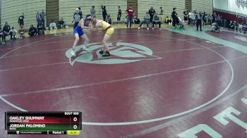 138 lbs Cons. Round 4 - Oakley Shumway, Mountain View vs Jordan Palomino, Basic