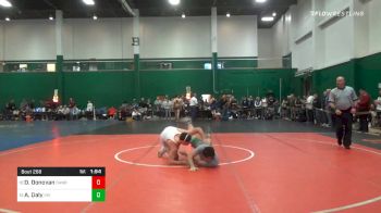 220 lbs Prelims - Dj Donovan, Danbury vs Aidan Daly, Irvington