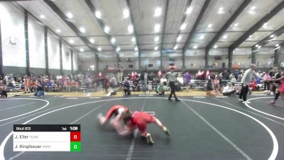 102 lbs Round Of 16 - Joshua Eller, Team Aggression vs Jacob Ringlbauer, Nwwc