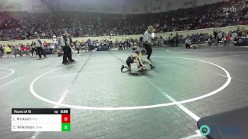 55 lbs Round Of 16 - Lawson Rickard, Piedmont vs Callen Wilkinson, Jenks Trojan Wrestling Club