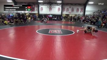 106 lbs Cons. Round 2 - Christian Demayo, Louisa-Muscatine vs Josh Bratten, Dubuque Hempstead
