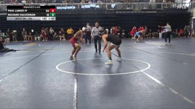 165 lbs Champ. Round 2 - Richard Halvorson, Sierra College vs Paul Lanier Iv, Sacramento City College