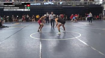 165 lbs Champ. Round 2 - Richard Halvorson, Sierra College vs Paul Lanier Iv, Sacramento City College