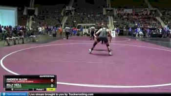 170 lbs Quarterfinal - Andrew Allen, Prattville Christian Academy vs Billy Neill, Bayside Academy