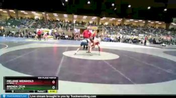 120 lbs Finals (8 Team) - Dylan Larsen, 6A Bend vs Oscar Cuellar, 6A Oregon City