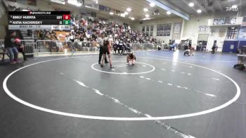 115 lbs Champ. Round 2 - Emily Huerta, Chaffey vs Katia Kachirisky, St. Lucys