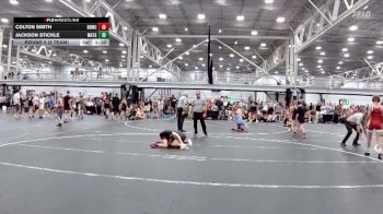 64 lbs Round 5 (8 Team) - Jackson Stickle, Mat Assassins Grey vs Colton Smith, Barn Brothers WC