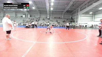 110 lbs Rr Rnd 3 - Blake Sokolowski, Mat Warriors Stars vs Brantley Shaffer, Ride Out Wrestling Club