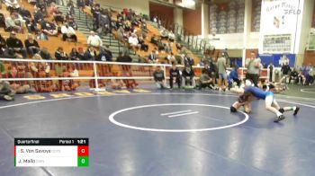 138 lbs Quarterfinal - Spencer Von Savoye, Chaminade College Prep Sch vs Jordan Mallo, Chino