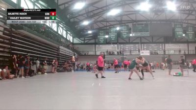 141-157 lbs Semifinal - Hailey Watson, N/A (un-attached Wrestler) vs Juliette Koch, Premier Wrestling Center