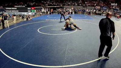 D 1 215 lbs Cons. Round 5 - Ethan Regis, Holy Cross vs Dylan Mesloh, Parkway
