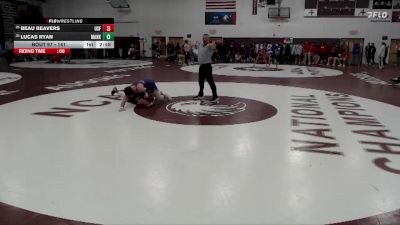 141 lbs Cons. Round 2 - Lucas Ryan, Minnesota State Mankato vs Beau Beavers, Sioux Falls