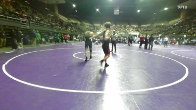 138 lbs Consi Of 16 #1 - Quinton Hull, Clovis West vs Jose Gutierrez, Pioneer Valley