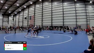 127 lbs Quarterfinal - Lily Oh, Virginia Killers vs Kylie Benoit, Region Wrestling Academy