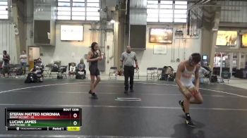 160 lbs Quarterfinal - Stefan Matteo Noronha, Bishop McCort vs Lucian James, Unattached