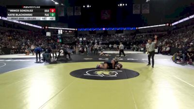 130 lbs Consi Of 16 #2 - Renice Gonzalez, Colony (SS) vs Katie Blachowski, Placer (SJ)