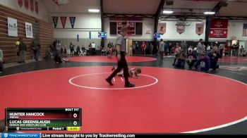 2 lbs Cons. Round 1 - Hunter Hancock, WBNDD vs Lucas Greenslaugh, Keokuk Kids Wrestling Club