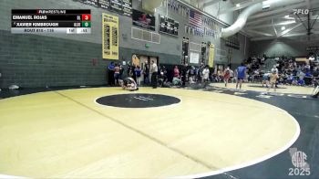 116 lbs Cons. Round 4 - Emanuel Rojas, Desmond Longhorns vs Xavier Kimbrough, Sierra Sabers