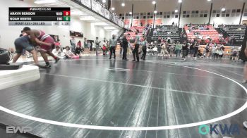 285 lbs Rr Rnd 3 - Arayn Benson, Wagoner Takedown Club vs Noah Rentie, Eufaula Ironheads Wrestling Club