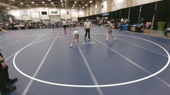 132 lbs Finals (8 Team) - Clay Adams, Ravenna vs Dallas Wadsworth, Central Valley