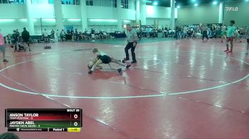 106 lbs Round 5 (16 Team) - Anson Taylor, Team Montana vs Jayden Abel, Indiana Goon Squad