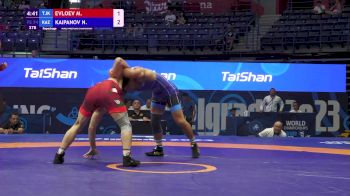 74 kg Repechage #3 - Magomet Evloev, Tajikistan vs Nurkozha Kaipanov, Kazakhstan