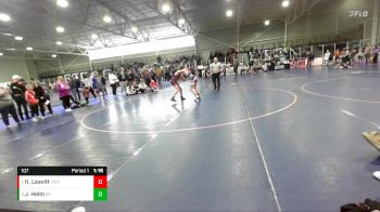 107 lbs 1st Place Match - Jaxson Helm, Logan Grizz vs Hunter Leavitt, Champions Wrestling Club