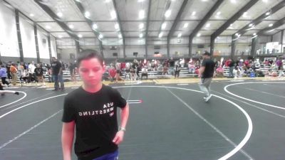 81 lbs Semifinal - Nathaniel Gudishvili, Askeo International Mat Club vs Daisy Fournier, Outlaw WC